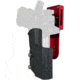 Black Scorpion Outdoor Gear Staccato C2 Pro Heavy Duty Competition Holster, Right, Red/Black, HCD2-USPSABS-STAC2BKRH