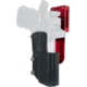 Black Scorpion Outdoor Gear Staccato C2 Pro Heavy Duty Competition Holster, Left, Red/Carbon Fiber, HCD2-USPSABS-STAC2CFLH