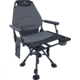 BLACK SIERRA EQUIPMENT Heated HI-LINE Swivel Chair, Gray, HCH-032H-GRY-BSE