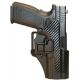 BlackHawk CQC SERPA w/Beltloop &amp; Paddle Holsters, Beretta 92/Beretta 96, Left Hand, Matte, Black, 410504BK-L