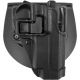 BlackHawk CQC SERPA w/Belt Loop and Paddle Holsters, Smith &amp; Wesson Model 5900/Smith &amp; Wesson Model 4000, Right Hand, Matte, Black, 410510BK-R