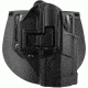 BlackHawk CQC SERPA Holster w/ Belt Loop and Paddle, Right Hand, Black, Walther P-99, 410524BK-R