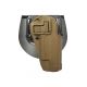 BlackHawk CQC SERPA w/Belt Loop and Paddle Holsters, Colt 1911 Government 5in, Right Hand, Matte, Coyote Tan, 410503CT-R
