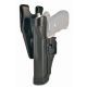 BlackHawk SERPA L2 Duty Holsters, Glock 19/Glock 20/Glock 17, Left Hand, Matte, Black, 44H000BK-L
