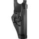 BlackHawk SERPA L2 Duty Holsters, Beretta 92/Beretta 96, Right Hand, Matte, Black, 44H004BK-R