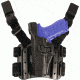 BlackHawk Tactical SERPA Thigh Drop Leg Holster - Left Hand, Black 430504BK-L