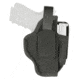 BLACKHAWK Multi-Use Belt Holster, Fits 4.5-5 Large Autos with Magazine Pouch, Ambidextrous, Black 40AM03BKA