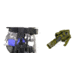 BlackHawk Omega VI Elite Holster Airborn Right Hand Draw - Sig-220, 226, 228 / Glock 17/19/22/23/27, Black, Olive Drab