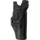 BlackHawk SERPA Level 3 Auto Lock Duty Holsters, Glock 20/Glock 37/Glock 38/Glock 21/Glock 21SF, Right Hand, Matte, Black, 44H113BK-R