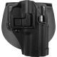 USED, BlackHawk Serpa CQC Concealment Holsters w/ Matte Finish, Heckler &amp; Koch VP9/Heckler &amp; Koch VP40/Heckler &amp; Koch SFP9, Right Hand, Matte, Black, 410579BK-R
