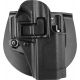 BlackHawk Serpa CQC Concealment Holsters w/ Matte Finish, Ruger SR9, Right Hand, Matte, Black, 410541BK-R