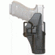 Blackhawk Serpa CQC Concealment Holster with Matte Finish w/Belt Loop and Paddle, Matte Black, Left Hand, Glock 42, 410567BK-L