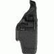 BlackHawk Level 2 Polymer OWB Belt Duty Holster, Taser X26, Left Hand, Black, 44H015BK-L