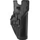 BlackHawk SERPA Level 3 Auto Lock Duty Holsters, Springfield Armory XD/Springfield Armory XD-M, Left Hand, Matte, Black, 44H107BK-L