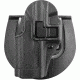BlackHawk Sportster SERPA Holster, Gunmetal Gray, Left Hand - S&amp;W MP9/40 - 413525BK-L
