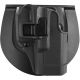 BlackHawk Sportster SERPA CMG Paddle Holster, Glock 19/Glock 23/Glock 32/Glock 36, Left Hand, Matte, Gunmetal Gray, 413502BK-L