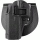 BlackHawk Sportster SERPA Holster, Gunmetal Gray, Left Hand - Glock 20/21 &amp; MP45 - 413513BK-L