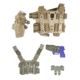 BlackHawk S.T.R.I.K.E. SERPA Combo Kit - Shoulder &amp; Drop-Leg Holster for Beretta M9/92/96 ONLY, Coyote Tan, Foliage Green