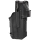 USED, BlackHawk T-series L2D LB Black RDS Glock 17/19/22/23/31/32/45/47 w/TRL 1/2, Right Hand Box, Plain, 44NB00BKR