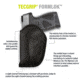 BlackHawk Tecgrip Formlok IWB Moldable Holster, Black Nylon, Sig P320 Compact/M18, Glock 19, S&amp;W M&amp;P Compact 9/40, Sig P229, CZ P10-C, Size 6, Ambidextrous, 40LP06BK