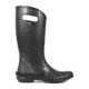 Bogs Rainboot Glitter - Womens, Black, Medium, 6, 72400-001-M- 6