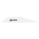Bohning Alpha Vanes, 100 Pack, White, 101062WH28