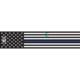 Bohning Arrow Wraps Law Enforcement 4 in, Small, 13 Pk, Black/Blue, 501002LE