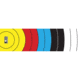 Bohning Arrow Wraps Target Face 4 in, Small, 13 Pk, Multi-colored, 501002TGT