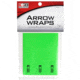Bohning Arrow Wraps Small diameter 5.5 in, Neon Green, 13 Pk, 501072NG