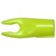 Bohning Blazer Pin Nock, Neon Yellow Standard 12 pk., 10071NY