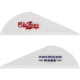 Bohning Blazer Vanes American Made, 36 Pk, White/Blue, 10831AM2