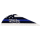 Bohning Blazer Vanes Law Enforcement, 36 Pk, Black/Blue, 10831LE2