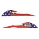 Bohning Heat Vanes, American Flag, 101036AF25
