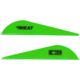 Bohning Heat Vanes, Neon Green, Pack of 36, 101036NG