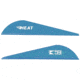 Bohning Heat Vanes, Satin Blue, Pack of 36, 101036SB