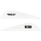Bohning Heat Vanes, White, Pack of 36, 101036WH