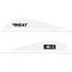 Bohning Heat Vanes, White, Pack of 36, 101036WH