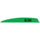 Bohning Bohning Zen Vanes 4 in. 100 Pk, Neon Green, 101048NG4