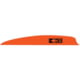 Bohning Bohning Zen Vanes 4 in. 100 Pk, Neon Orange, 101048NO4