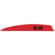 Bohning Bohning Zen Vanes 4 in. 100 Pk, Red, 101048RD4