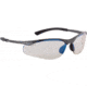 Bolle Contour Safety Glasses, Dark Gunmetal Frame, Espresso Lens, 40047
