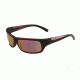 Bolle Fierce Single Vision Prescription Sunglasses, Shiny Black / Rose Frame-11942SV