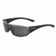 Bolle Weaver Single Vision Prescription Sunglasses, Shiny Black Frame-11932SV