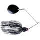 Booyah J.C. Covert Series Night Time Single-Colorado Spinnerbait Fishing Hook, 3/4oz, 1 Piece, Black Night Time, BYCVS34BC731
