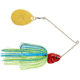 Booyah J.C. Covert Spinnerbait, 1oz, G Col Blue Chart/Rd Hd, BYCVS1GC725