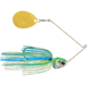 Booyah J.C. Covert Spinnerbait, 1oz, G Col Wt/Chart/Blue, BYCVS1GC730