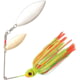 Booyah Pikee Double Willow Spinnerbait Mustad Fishing Hook, 5/0, 1/2 oz, 1 Piece, Perch, BYPK12711