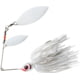 Booyah Pikee Double Willow Spinnerbait Mustad Fishing Hook, 5/0, 1/2 oz, 1 Piece, Shad, BYPK12615