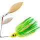 Booyah Pikee Double Willow Spinnerbait Mustad Fishing Hook, 5/0, 1/2 oz, 1 Piece, Sunfish, BYPK12710