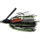Booyah Swim'n Jig, 1/2oz, Black/Black Chart, BYSJ1209